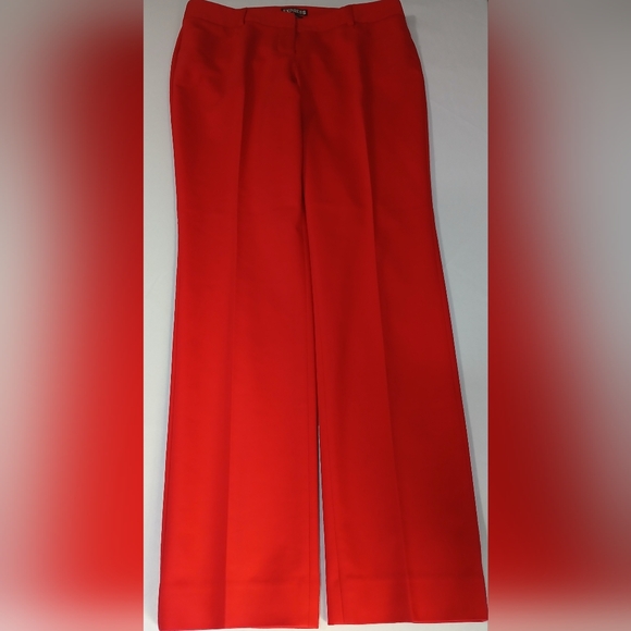 Express Red straight slacks - Picture 3 of 3